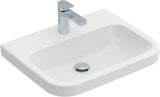 Villeroy & Boch Architectura Wandwaschbecken 600x470mm Rechteck Weiß Alpin – mit Überlauf