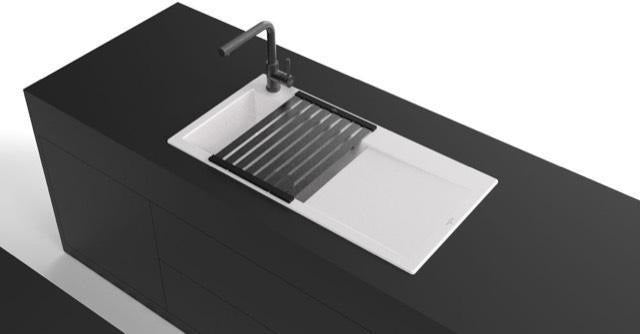 Villeroy & Boch Abtropfgitter faltbar 9K1300 Anthracite – Eckiges Edelstahl-Zubehör