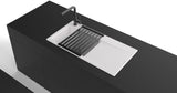 Villeroy & Boch Abtropfgitter faltbar 9K1300 Anthracite – Eckiges Edelstahl-Zubehör