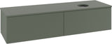 Villeroy & Boch Waschbeckenunterschrank Antao 1600 mm Anthrazit Matt Lack mit 2 Auszügen