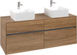 Villeroy & Boch Waschtischunterschrank Collaro 1400 mm Eiche Kansas Oak mit 4 Auszügen
