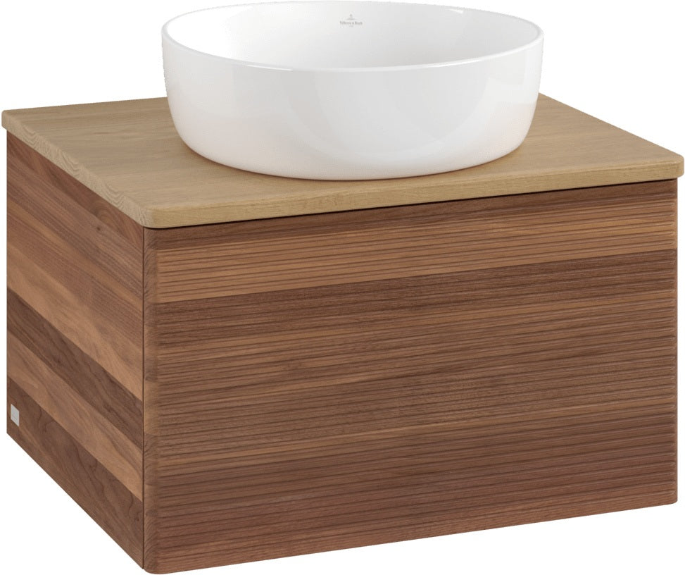 Villeroy & Boch Waschbeckenunterschrank Antao K29111 600x360x500mm Warm Walnut