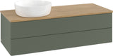 Villeroy & Boch Antao Waschtischunterschrank 1200 mm Anthrazit Matt mit 2 Auszügen