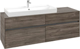 Villeroy & Boch Waschtischunterschrank Collaro C029 1600 mm Stone Oak mit 4 Auszügen