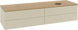 Villeroy & Boch Waschtischunterschrank Antao 1600 mm Anthrazit mit LED-Auszugsbeleuchtung