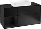 schwarz / Mitteldichte Faserplatte (MDF) / G292P D