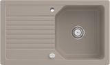 Villeroy & Boch Einbauspüle Linara 338501 860x510mm Rechteck Almond CeramicPlus