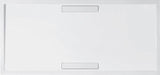 Villeroy & Boch Duschwanne SQUARO SUPER FLAT 1400x900x18 mm stone white aus Quaryl