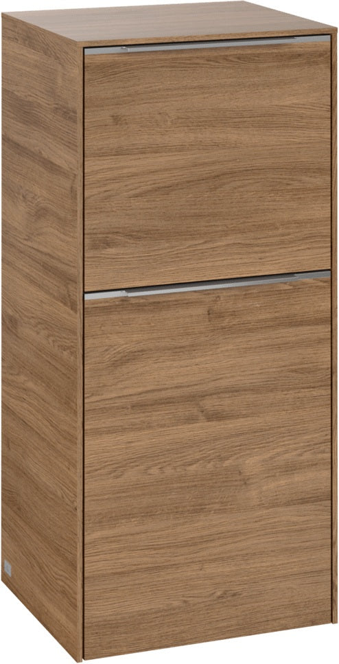 Villeroy & Boch Subway 3.0 Seitenschrank Kansas Oak 400 mm – Halbhochschrank mit SoftClose