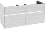 Villeroy & Boch Collaro Waschtischunterschrank 1154 mm Black Matt mit LED-Beleuchtung und 4 Auszügen