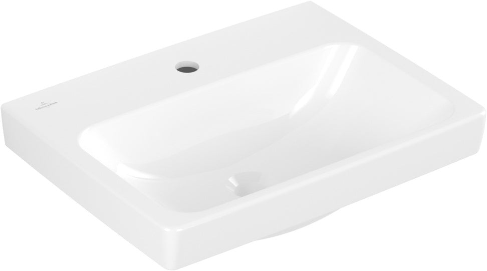 Villeroy & Boch Architectura Wandwaschbecken 550x420mm Rechteckig Weiß Alpin
