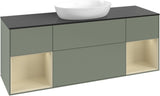 Villeroy & Boch Finion Waschtischunterschrank 1600 mm Glossy White Lacquer mit Beleuchtung