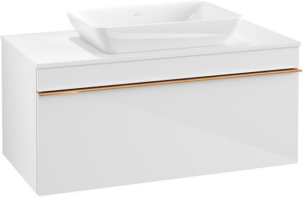 Villeroy & Boch Venticello Waschtischunterschrank 957 mm Glossy White mit Auszug