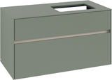 Villeroy & Boch Waschtischunterschrank Collaro C111 B0 1000 mm White Oak mit Beleuchtung & SoftClosing