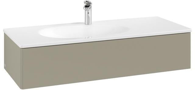 Villeroy & Boch Antao Waschtischunterschrank 1188 mm mit LED-Beleuchtung, Stone Grey Matt