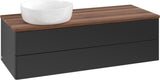 Villeroy & Boch Antao Waschtischunterschrank 1200 mm Anthrazit Matt mit Beleuchtung