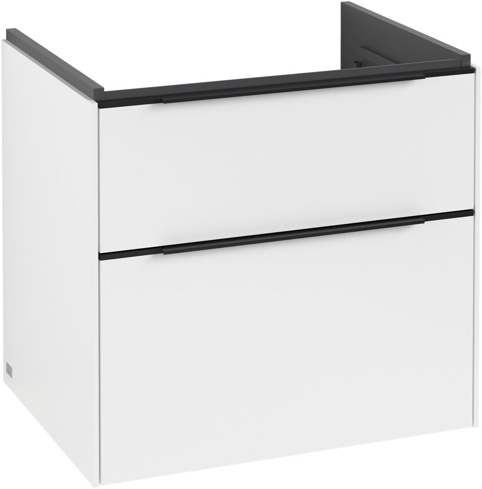 Villeroy & Boch Waschtischunterschrank Subway 3.0 C 576L0 Brilliant White mit LED-Beleuchtung