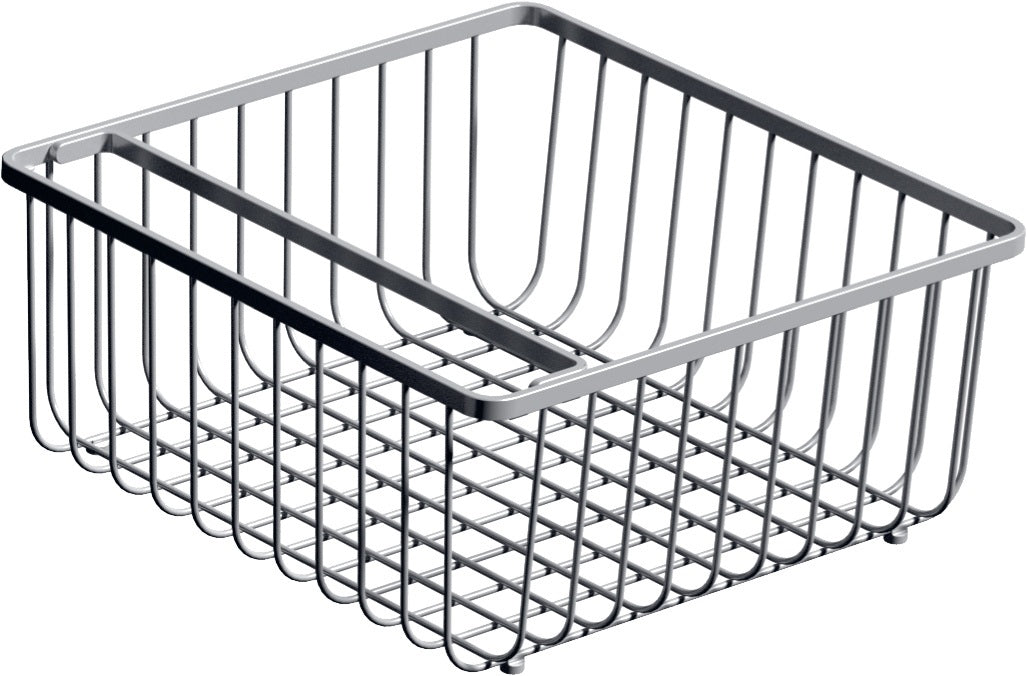 Villeroy & Boch Drahtkorb 9K1000 – Eckiger Edelstahl-Spülenzubehör, 420 x 400 mm
