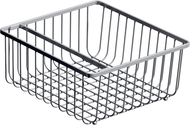 Villeroy & Boch Drahtkorb 9K1000 – Eckiger Edelstahl-Spülenzubehör, 420 x 400 mm