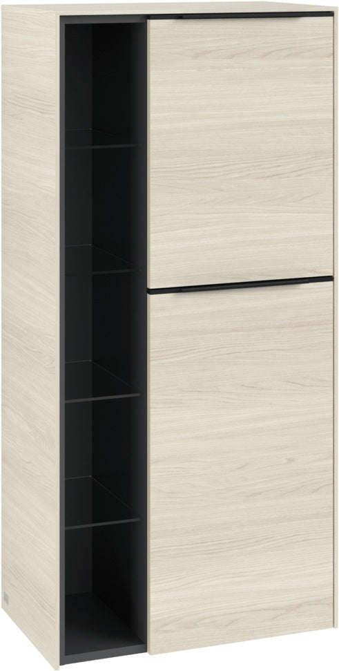Villeroy & Boch Subway 3.0 Mittelschrank C59900 – 574 x 1200 x 346 mm, White Oak, SoftClosing