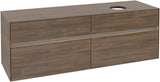 Villeroy & Boch Waschtischunterschrank Collaro C051 B0 1600 mm Arizona Oak mit LED-Beleuchtung