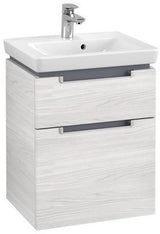 Villeroy & Boch Subway 2.0 Waschtischunterschrank 440 mm Glossy White mit 2 Auszügen