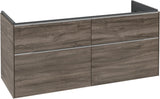 Villeroy & Boch Waschtischunterschrank Subway 3.0 C 602L0, 1272 mm, Brilliant White, mit LED-Beleuchtung