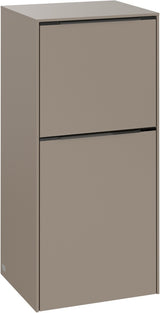 Villeroy & Boch Seitenschrank Subway 3.0 C59402 – 400 mm, Taupe, Soft-Close, wandmontiert