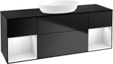 Villeroy & Boch Finion Waschtischunterschrank 1600 mm Glossy White Lacquer mit Beleuchtung