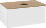 Villeroy & Boch Waschtischunterschrank Antao 800 mm White Matt Lacquer mit LED-Beleuchtung und Push-to-Open