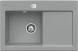 Villeroy & Boch Subway 45 Einbauspüle Keramik Ivory CeramicPlus 780x510 mm