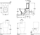 Villeroy & Boch Subway Spülkasten 772311 Weiß Alpin 388x155x385 mm Sanitärkeramik