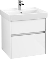Villeroy & Boch Waschbeckenunterschrank Collaro C008 B0 Kansas Oak mit LED-Beleuchtung und SoftClosing