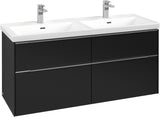 Villeroy & Boch Subway 3.0 Waschtischunterschrank 1272 mm Brilliant White mit 4 Auszügen
