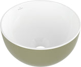 Villeroy & Boch Aufsatzwaschbecken Artis 438932 – Rund, TitanCeram, Forest, 325 mm