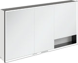 Villeroy & Boch Spiegelschrank My View+ B48110 1000 mm Graphite mit LED-Beleuchtung und SoftClosing