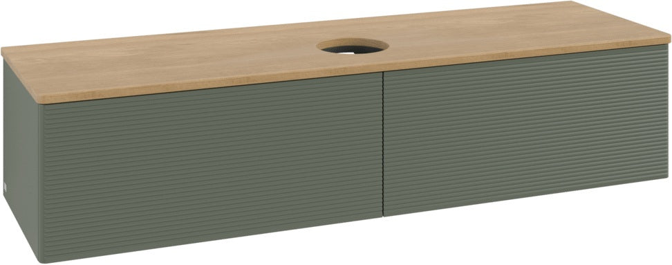 Villeroy & Boch Waschbeckenunterschrank Antao K36110 1600 mm Anthracite Matt Lacquer