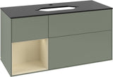 Villeroy & Boch Finion Waschtischunterschrank 1200 mm Glossy White Lacquer mit LED-Beleuchtung