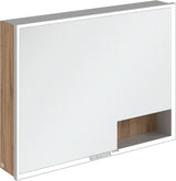 Villeroy & Boch Spiegelschrank My View+ A48110 1000 mm Graphite mit LED-Beleuchtung und Sensordimmer