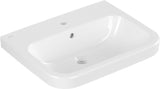 Villeroy & Boch Architectura Wandwaschbecken 600x470mm Rechteck Weiß Alpin – mit Überlauf