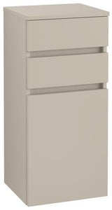 Villeroy & Boch Seitenschrank Legato B72801 400x870x350mm Eckig Soft Grey