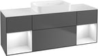 anthrazit / Mitteldichte Faserplatte (MDF) / G741G F