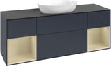 Villeroy & Boch Finion Waschtischunterschrank 1600 mm Glossy White Lacquer mit Beleuchtung