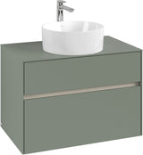 Villeroy & Boch Waschtischunterschrank Collaro C037 800 mm White Oak mit SoftClosing