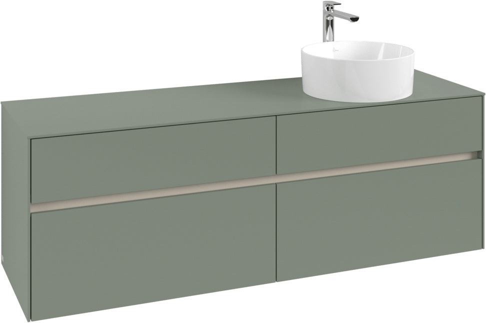 Villeroy & Boch Waschtischunterschrank Collaro C051 1600 mm White Oak mit SoftClosing