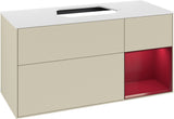 Villeroy & Boch Waschtischunterschrank Finion F421G 1200 mm Glossy White Lacquer