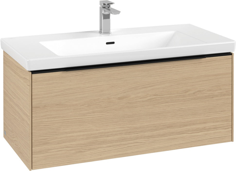 Villeroy & Boch Waschtischunterschrank Subway 3.0 C Brilliant White 973 mm mit SoftClosing