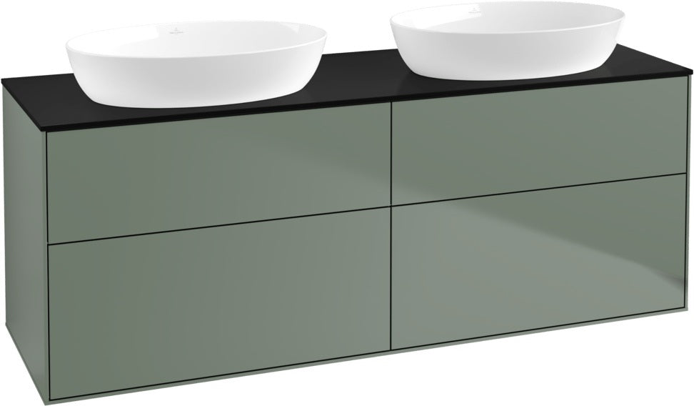 Villeroy & Boch Waschtischunterschrank Finion FA820 1600 mm Glossy White Lacquer
