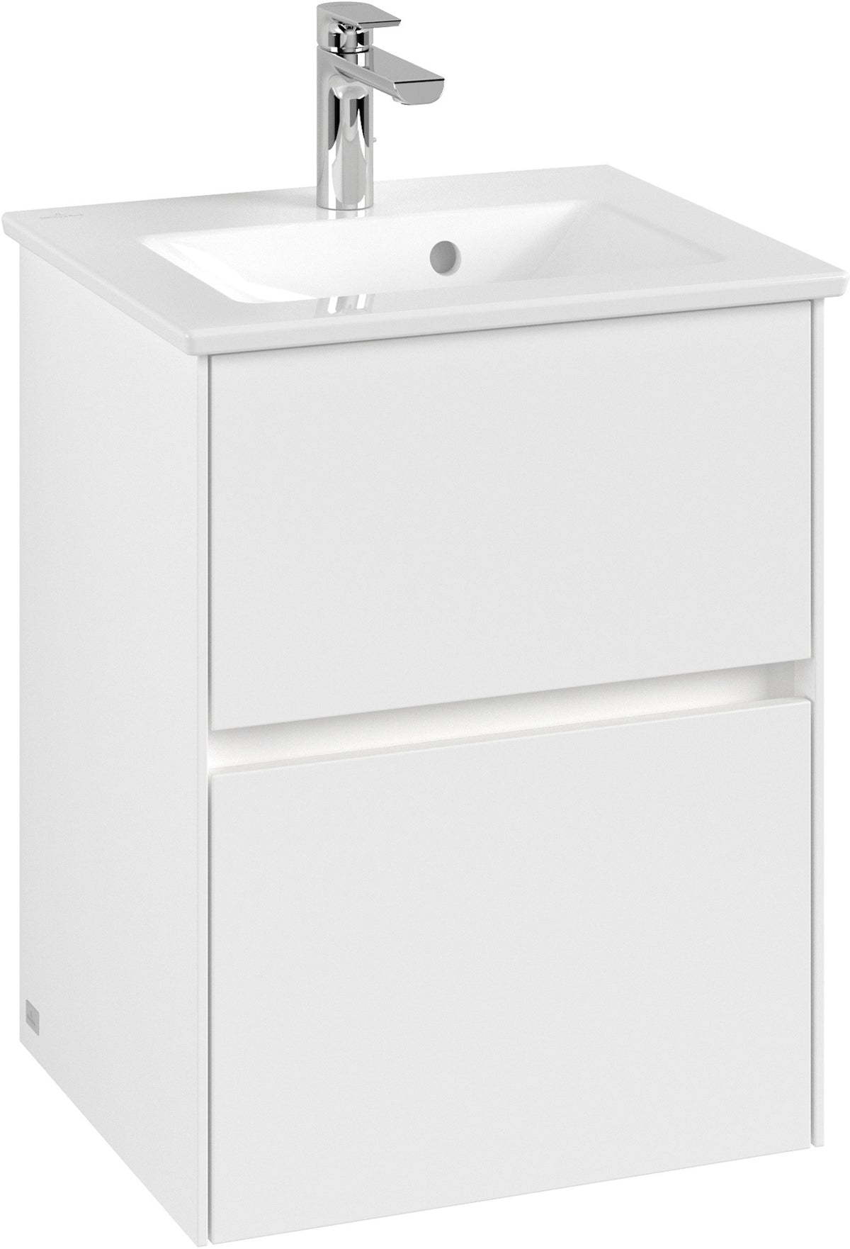 Villeroy & Boch Waschtischunterschrank Collaro C141 B0 White Matt mit LED-Beleuchtung und SoftClosing