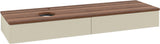 Villeroy & Boch Waschbeckenunterschrank Antao L15051 1600 mm Anthrazit Matt mit Auszugsbeleuchtung